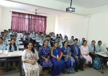 Addressed Students on the Role of AI in Startup Innovation at GVM’s GGPR College