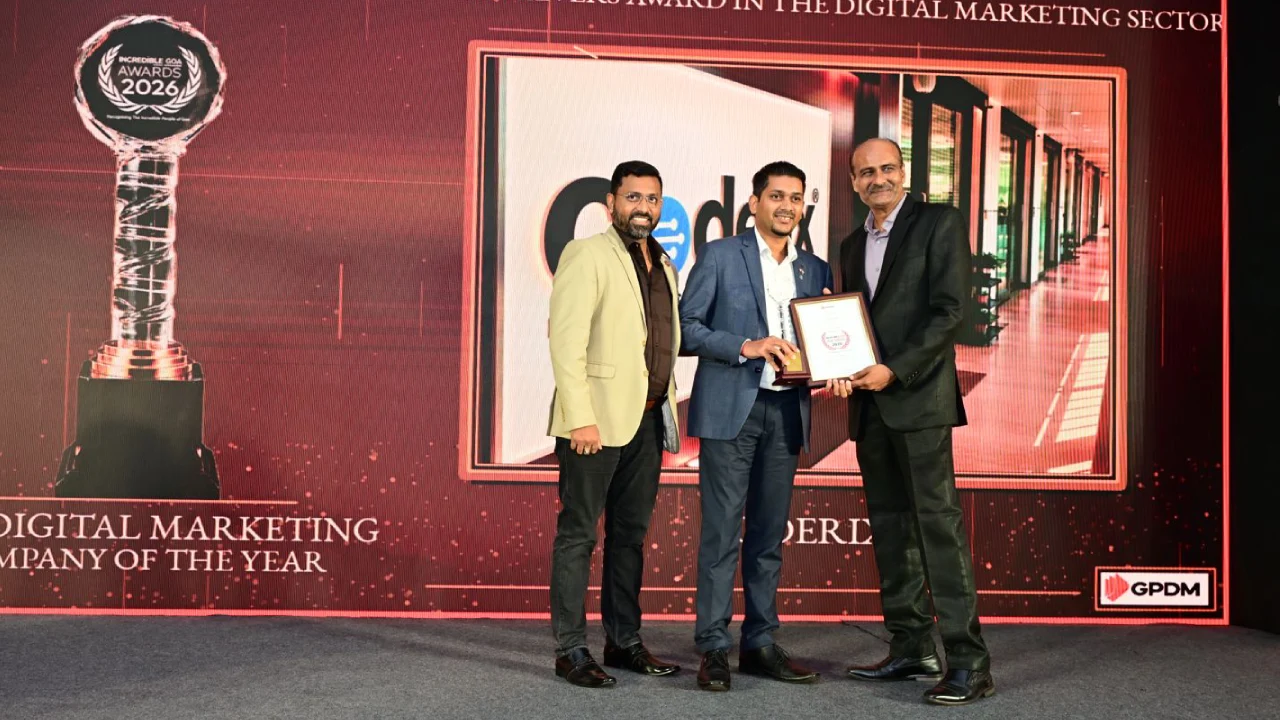 ViralFeeds by Coderix Wins Best Digital Marketing Company of the Year at Incredible Goa Awards 2026