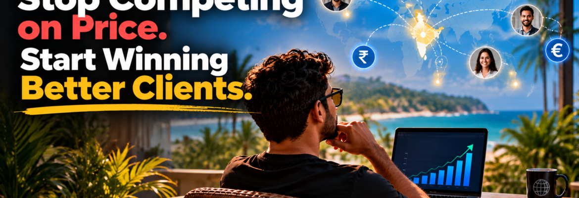 Stop competing on price and start winning high-paying international clients with DollarBridge Global Client Framework.
